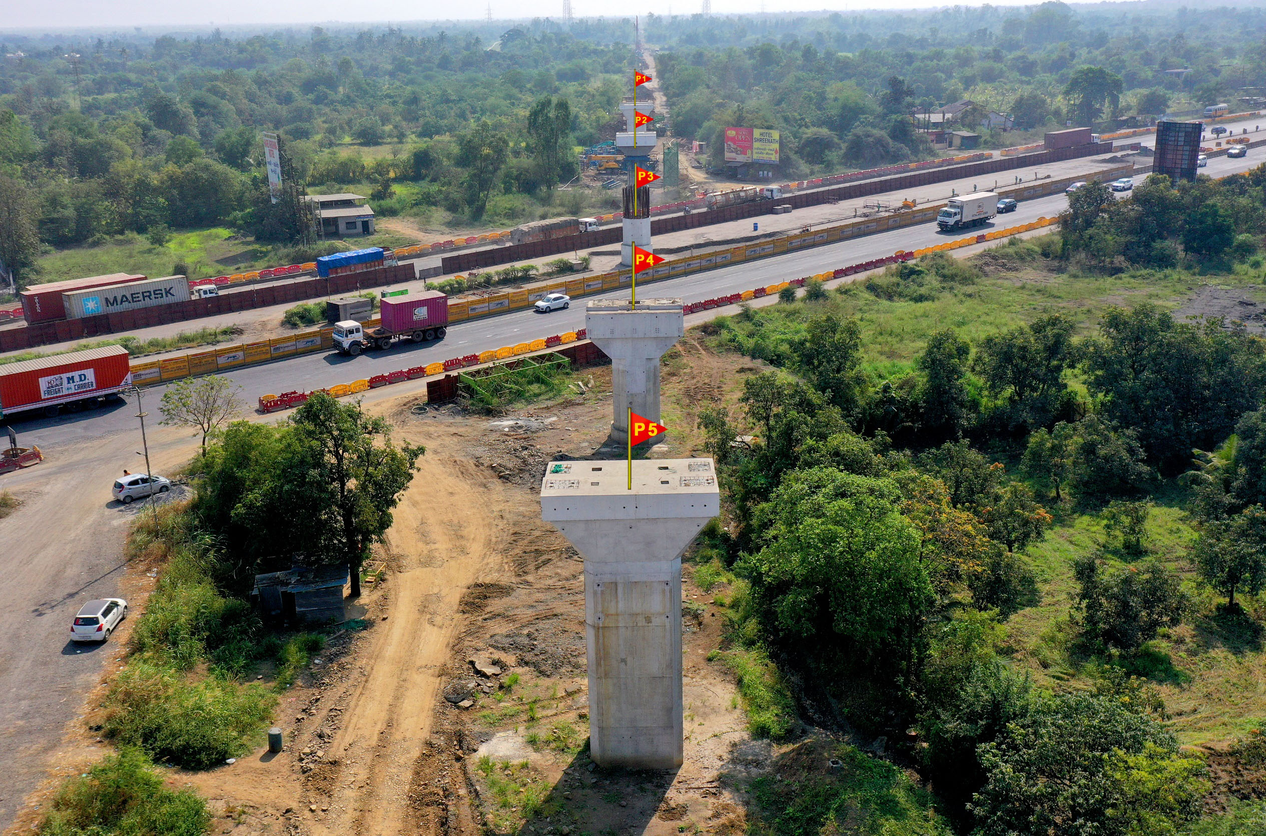 GAD-9, વલસાડ જિલ્લામાં પિયરનું કામ પ્રગતિમાં, નવેમ્બર 2022